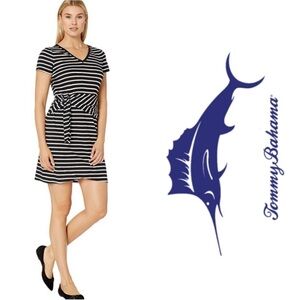 Tommy Bahama Sonoran Striped Twist Dress
